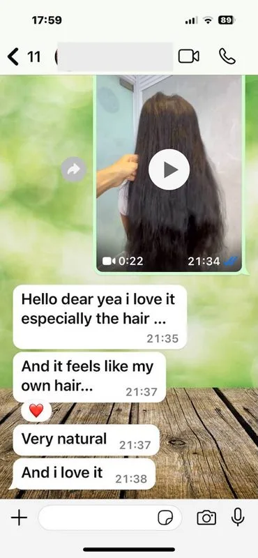 Premium Durability Review. Client testimony on how premium strands keep quality in Dubai heat and humidity.