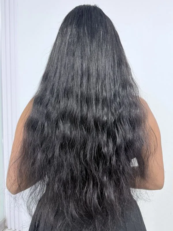 100 real hair extensions premium service dubai