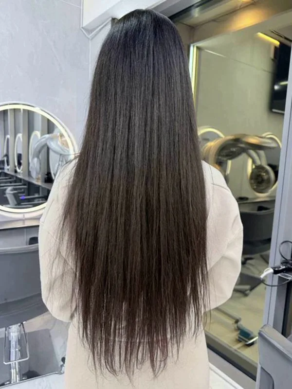 Nano capsule hair extensions invisible bonds dubai