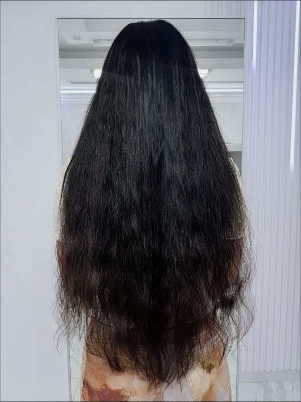 Rare Untreated Children's Hair: Premium Exclusive. A true UAE-market rarity. We used unique untreated donor hair for top-level softness and natural integration.