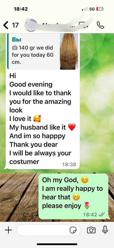 Virgin hair extensions review: client's experience with the pure, unprocessed quality.