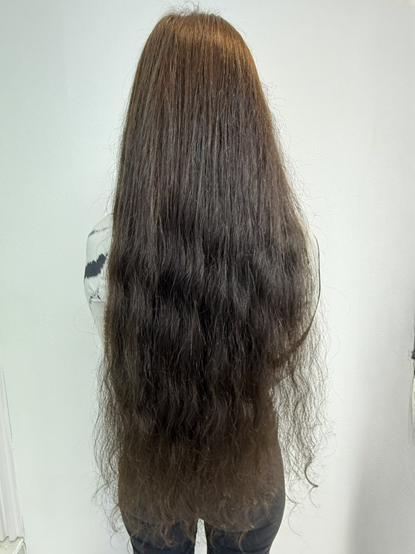 Affordable natural-style hair extensions in Dubai with volume effect