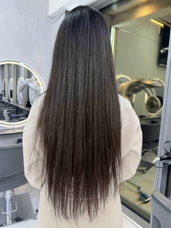 Keratin hair extensions with volume effect dubai — professional hair extensions in Dubai using micro, nano or keratin technique